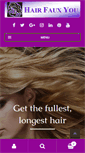 Mobile Screenshot of hairfauxyou.com